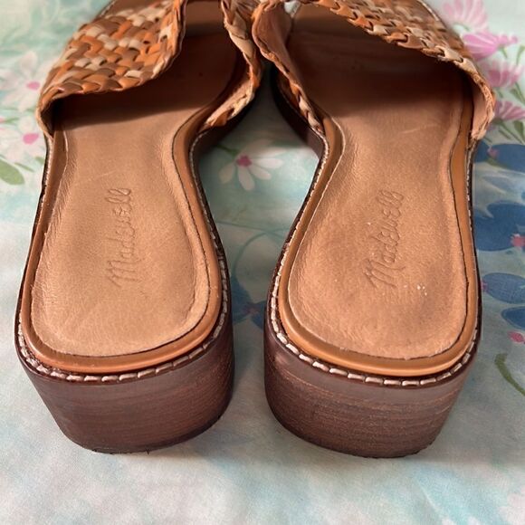Madewell Lianne Slides Tri Color Heeled - Picture 8 of 12